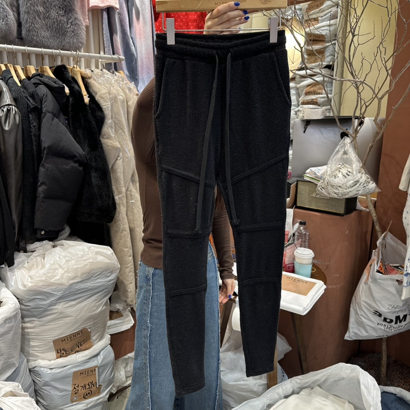 MIENNE東大門㊣實拍女裝新品職業推薦時尚真品熱賣休閑休閑褲MIENNE休閑褲圖色3