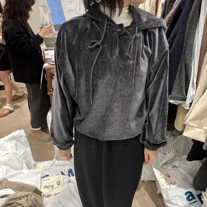 VENIR-a東大門㊣實拍女士新品推薦休閑時尚25秋冬真品長袖T恤VENIR-a長袖T恤圖色2