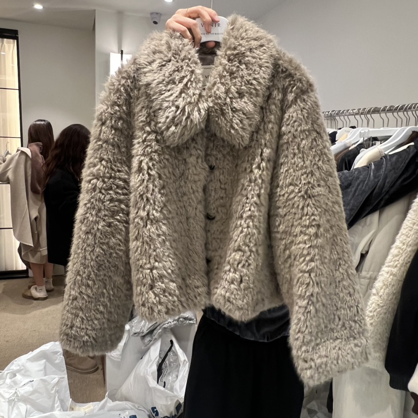 VENIR-a東大門㊣代購女士新品休閑真品職業推薦熱賣短款大衣VENIR-a短款大衣圖色2