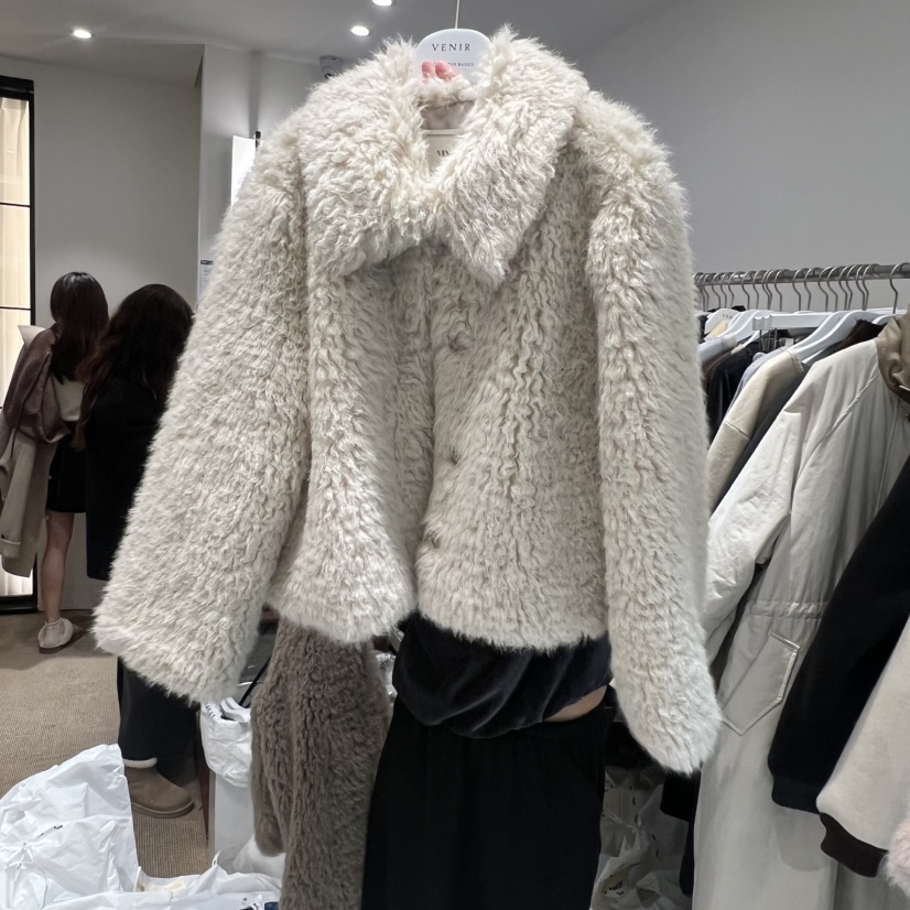 VENIR-a東大門㊣代購女士新品休閑真品職業推薦熱賣短款大衣VENIR-a短款大衣圖色3