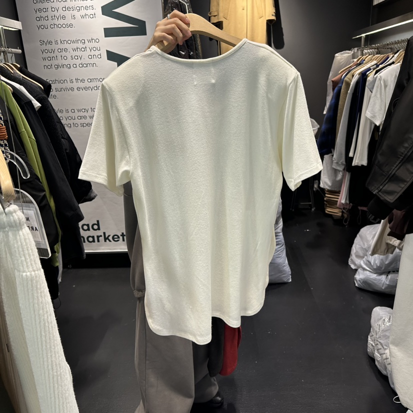 EL BOSQUE韓國直郵㊣女士新款職業推薦人氣休閑25秋冬T恤安哥拉EL BOSQUET恤