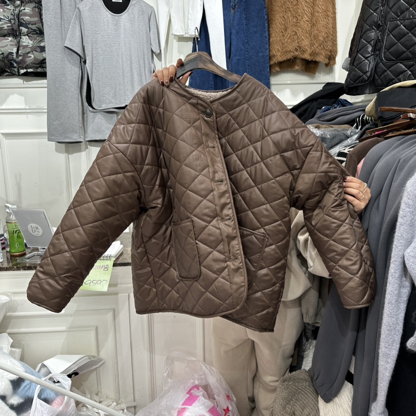 J.RITZY韓國直郵㊣女裝新品時尚熱賣職業休閑真品夾克兩面穿J.RITZY夾克圖色1