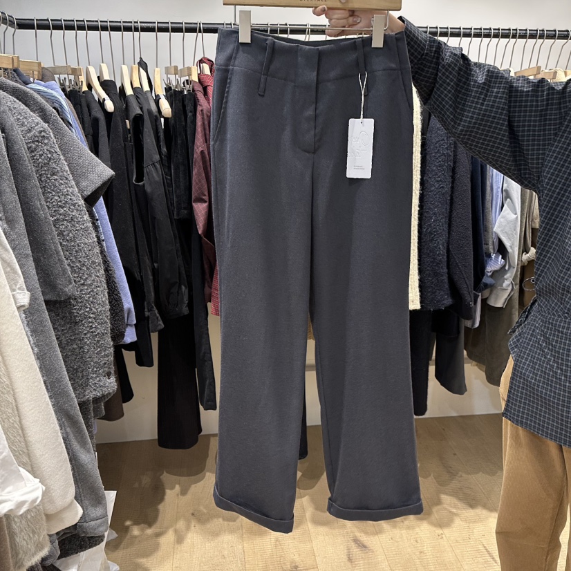 OVERTAKE東大門㊣實拍女士新款25秋冬熱賣職業時尚休閑休閑褲OVERTAKE休閑褲圖色2