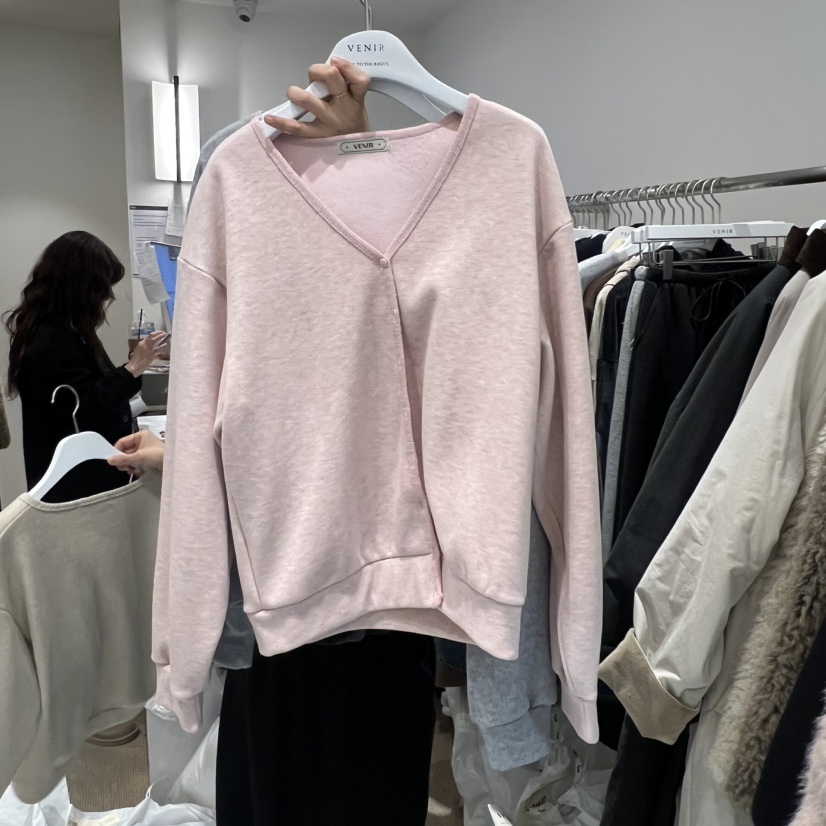 VENIR-a韓國代購㊣女士新品25秋冬真品熱賣人氣時尚職業衛衣VENIR-a衛衣圖色2