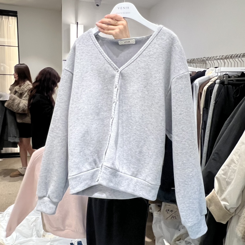 VENIR-a韓國代購㊣女士新品25秋冬真品熱賣人氣時尚職業衛衣VENIR-a衛衣圖色3