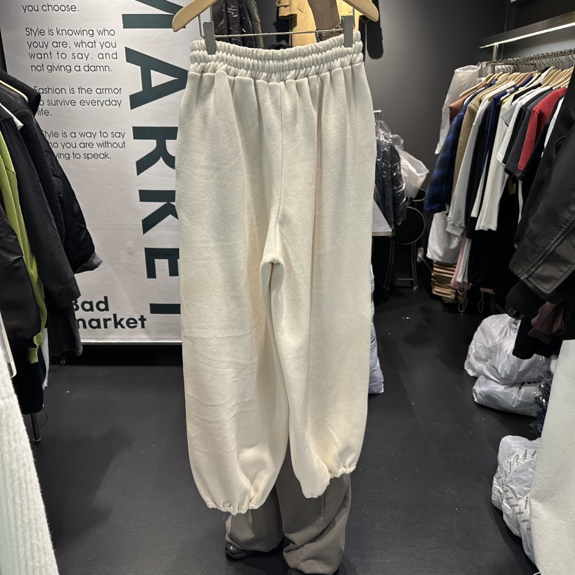 EL BOSQUE韓國直郵㊣女士新款推薦25秋冬真品人氣休閑褲加絨EL BOSQUE休閑褲