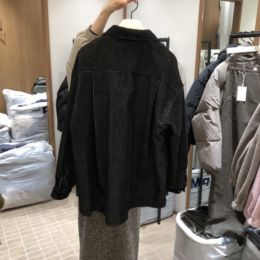 LOFN東大門㊣代購女裝新品熱賣25秋冬休閑真品時尚襯衫蕾絲衫LOFN襯衫/蕾絲衫