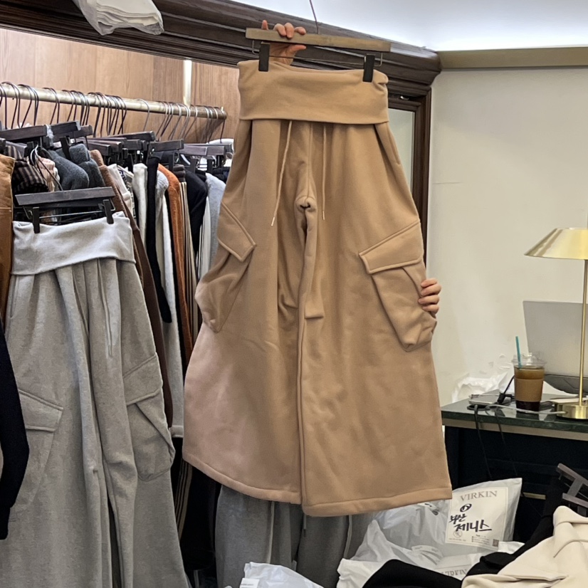 VIRKIN東大門㊣實拍女裝新款人氣推薦真品熱賣休閑褲工裝褲VIRKIN休閑褲圖色4