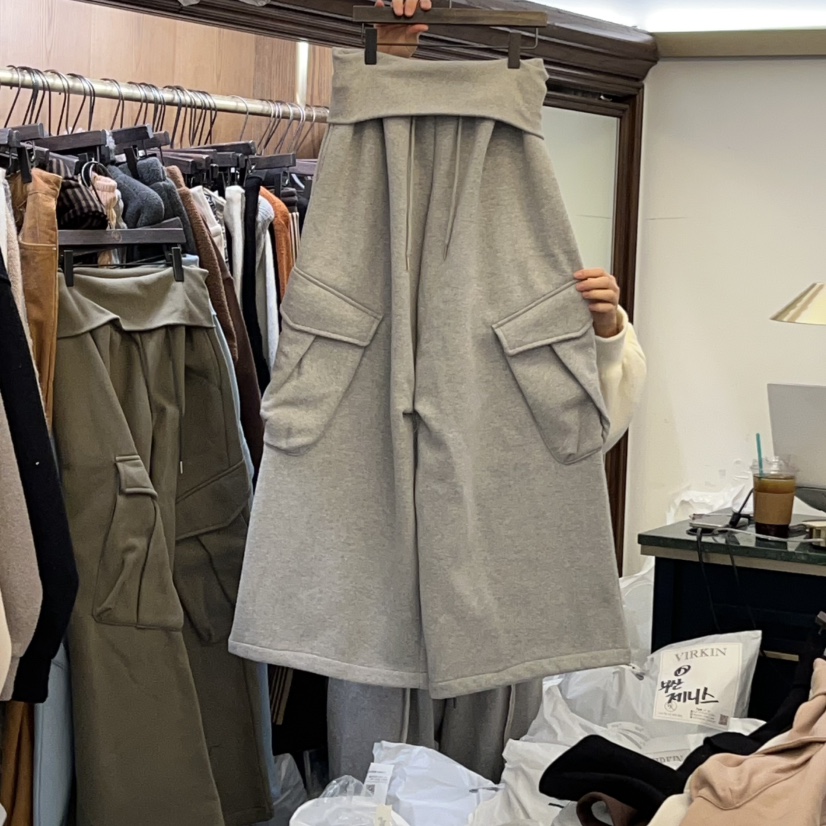 VIRKIN東大門㊣實拍女裝新款人氣推薦真品熱賣休閑褲工裝褲VIRKIN休閑褲圖色5