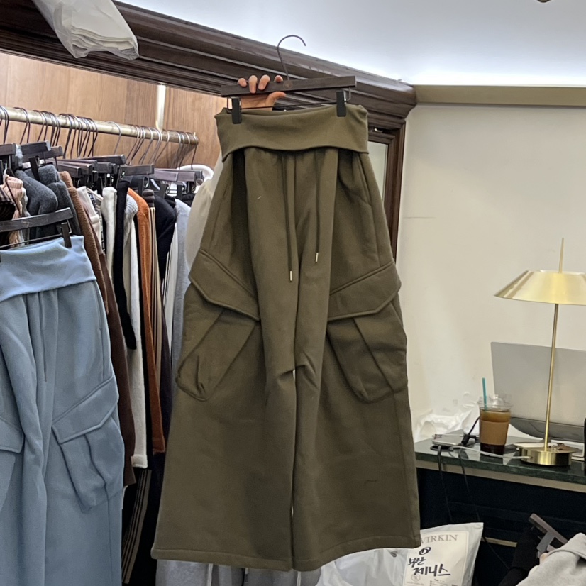 VIRKIN東大門㊣實拍女裝新款人氣推薦真品熱賣休閑褲工裝褲VIRKIN休閑褲圖色6