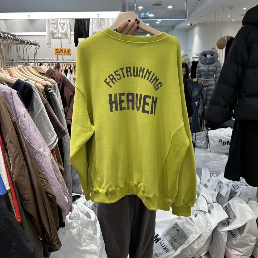 REVE-L韓國代購㊣女裝新款時尚推薦25秋冬職業人氣熱賣衛衣REVE-L衛衣