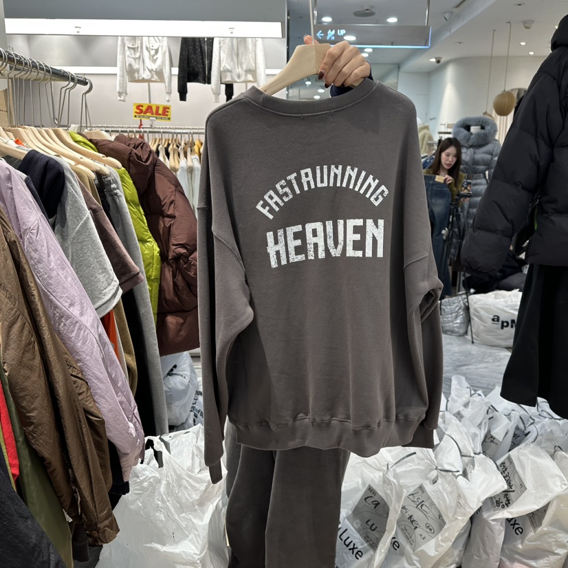 REVE-L韓國代購㊣女裝新款時尚推薦25秋冬職業人氣熱賣衛衣REVE-L衛衣