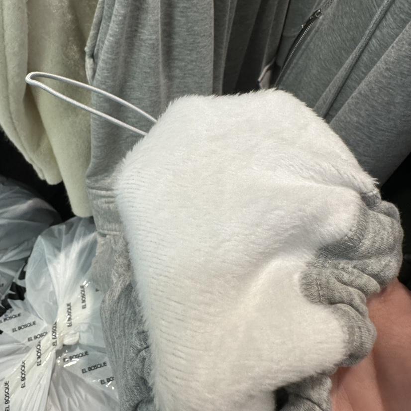 EL BOSQUE東大門㊣直郵女裝新款推薦職業休閑褲加絨皮褲貂皮EL BOSQUE休閑褲