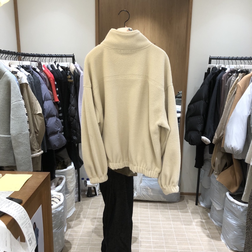 LOFN東大門㊣直郵女士新品熱賣人氣推薦25秋冬衛衣小熊拉鏈LOFN衛衣