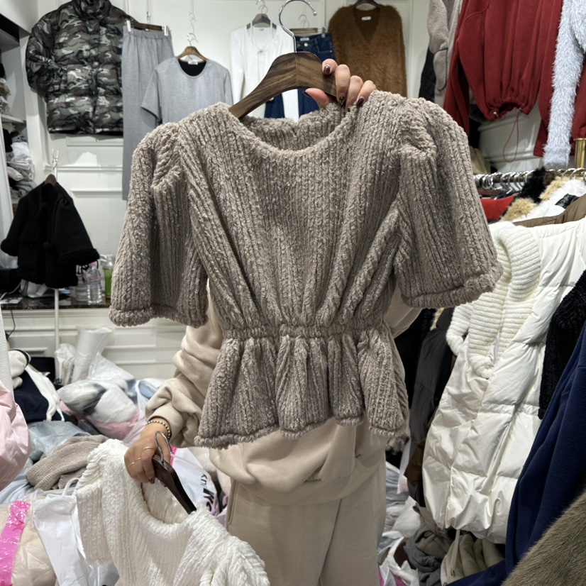J.RITZY東大門㊣實拍女士新品25秋冬真品熱賣推薦時尚針織衫J.RITZY針織衫圖色2