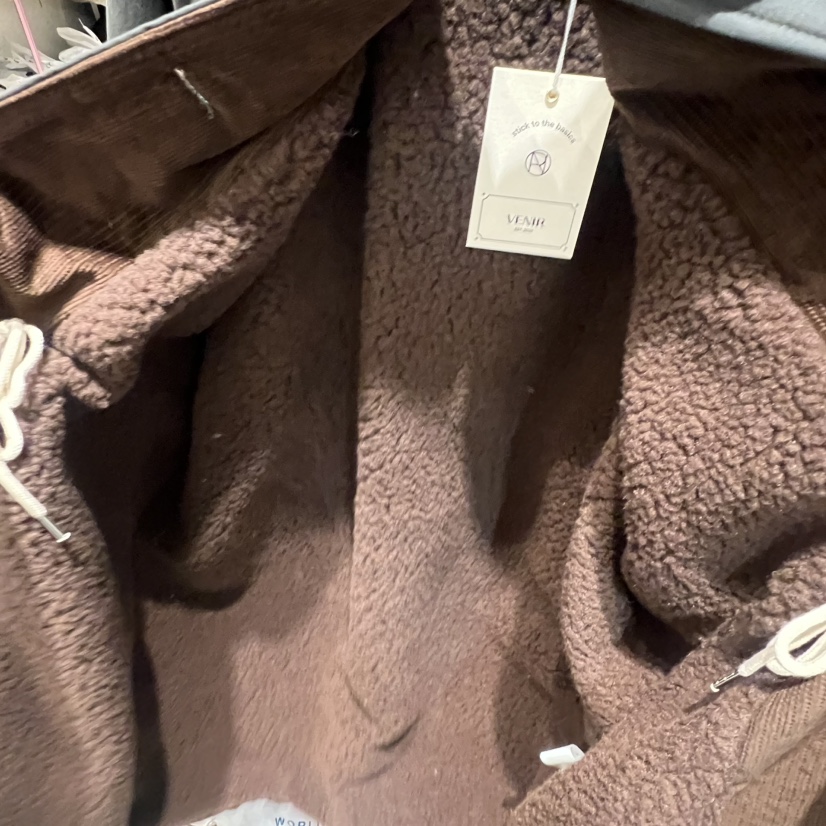 VENIR-a東大門㊣代購女裝新款人氣推薦25秋冬中長款大衣棉VENIR-a中長款大衣