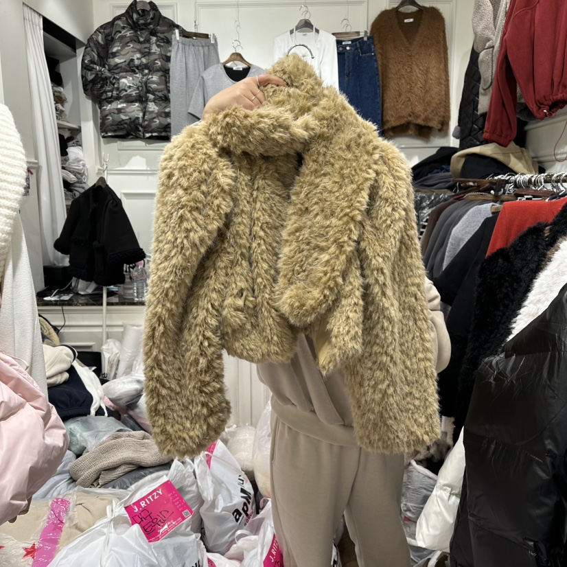 J.RITZY韓國代購㊣女裝新款人氣時尚熱賣推薦休閑夾克含圍巾J.RITZY夾克圖色2