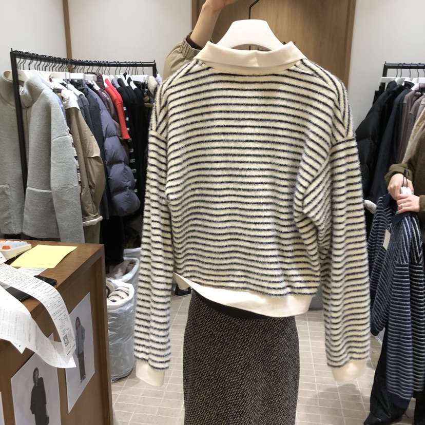 LOFN東大門㊣直郵女士新款真品25秋冬時尚職業熱賣休閑衛衣LOFN衛衣