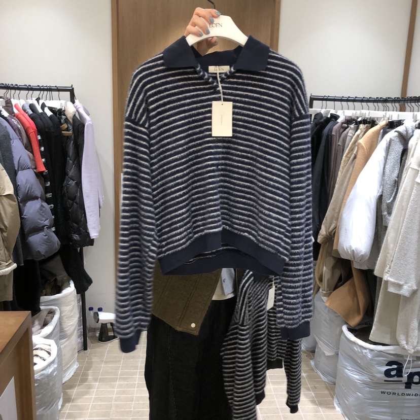 LOFN東大門㊣直郵女士新款真品25秋冬時尚職業熱賣休閑衛衣LOFN衛衣圖色2