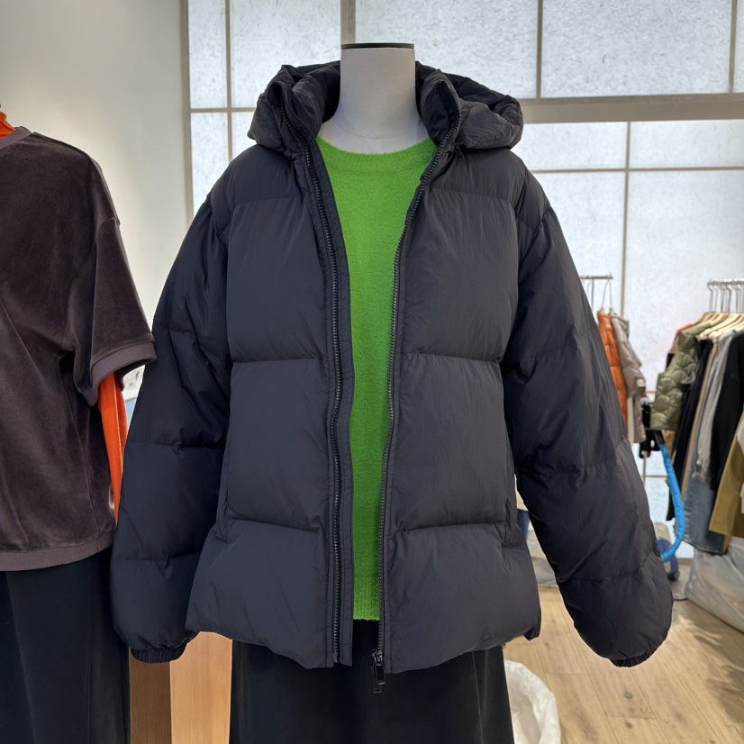 REVE-L韓國代購㊣女裝新品職業休閑真品時尚熱賣短款羽絨服絨REVE-L短款羽絨服圖色3