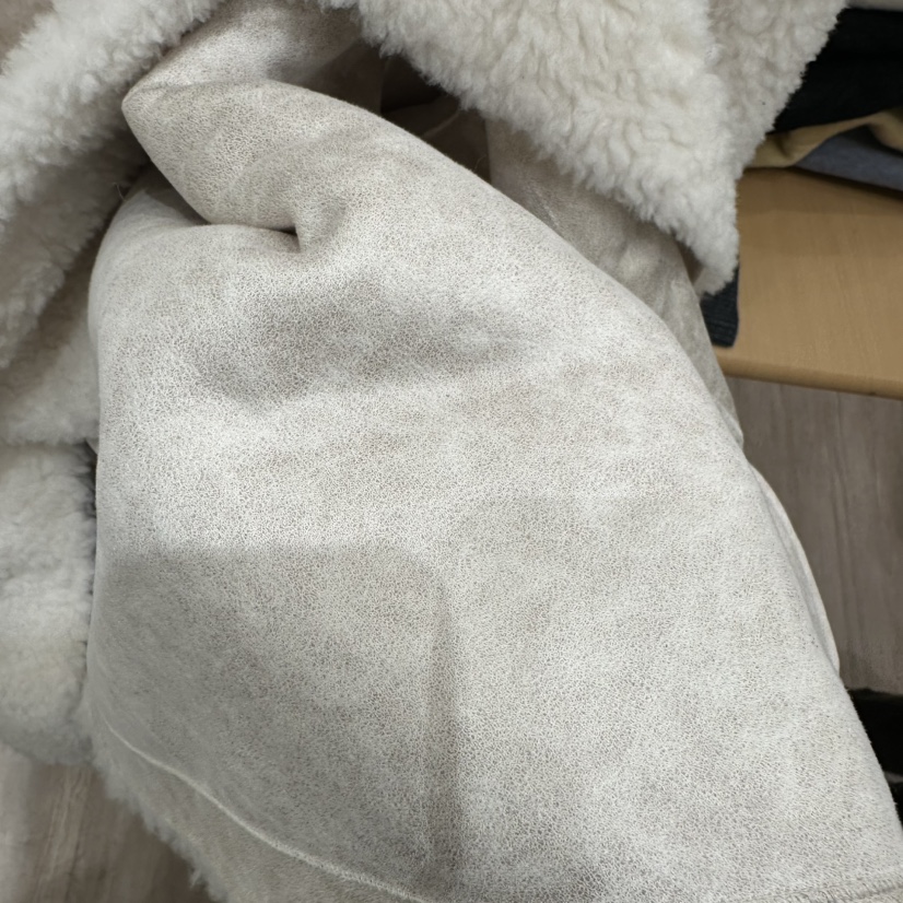 HANSUNGHYUN東大門㊣實拍女裝新款職業休閑人氣夾克含圍巾羊毛HANSUNGHYUN夾克