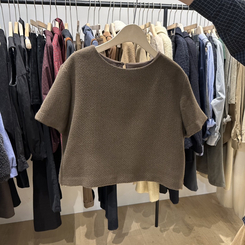 OVERTAKE東大門㊣實拍女士新款時尚25秋冬熱賣休閑襯衫蕾絲衫OVERTAKE襯衫/蕾絲衫圖色2