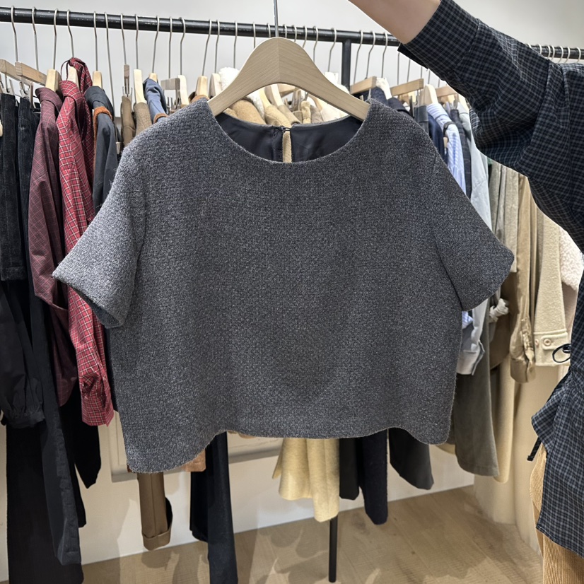 OVERTAKE東大門㊣實拍女士新款時尚25秋冬熱賣休閑襯衫蕾絲衫OVERTAKE襯衫/蕾絲衫圖色3