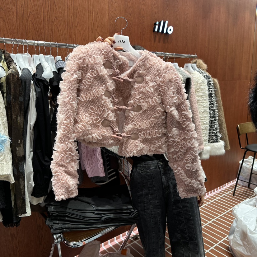 ILLO東大門㊣直郵女士新品休閑職業熱賣人氣時尚25秋冬夾克ILLO夾克圖色2