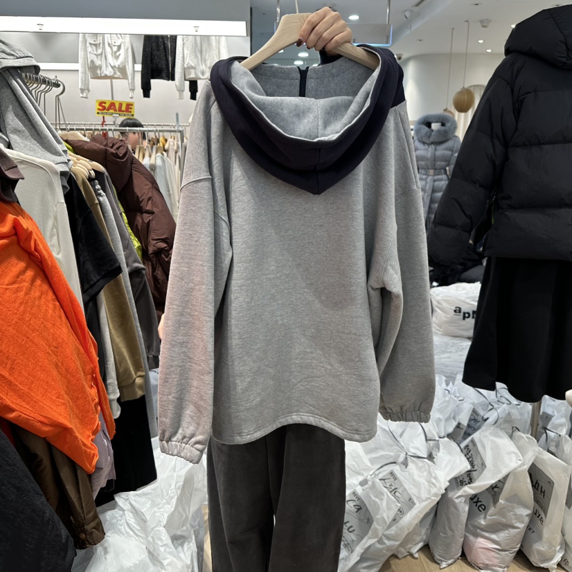 REVE-L東大門㊣代購女裝新款休閑職業熱賣時尚25秋冬真品衛衣REVE-L衛衣