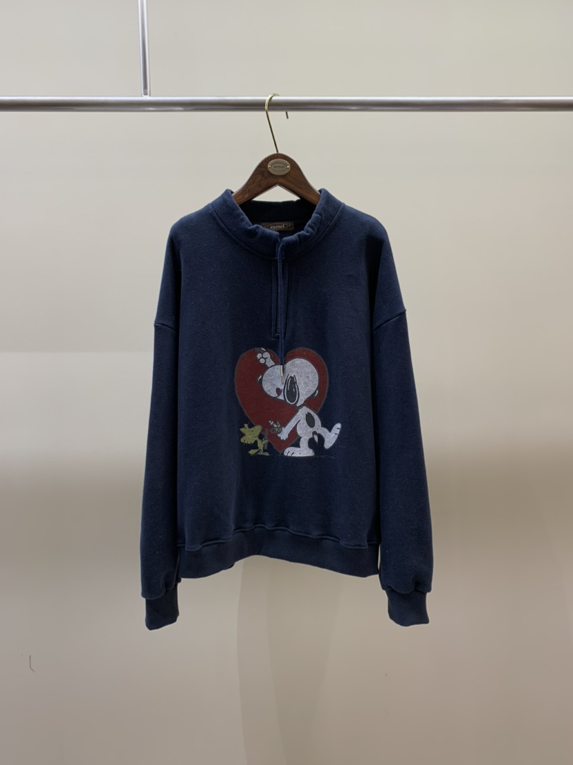 CAMEL-P韓國直郵㊣女裝新款推薦衛衣史努比拉鏈Came_l 家衛衣圖色2