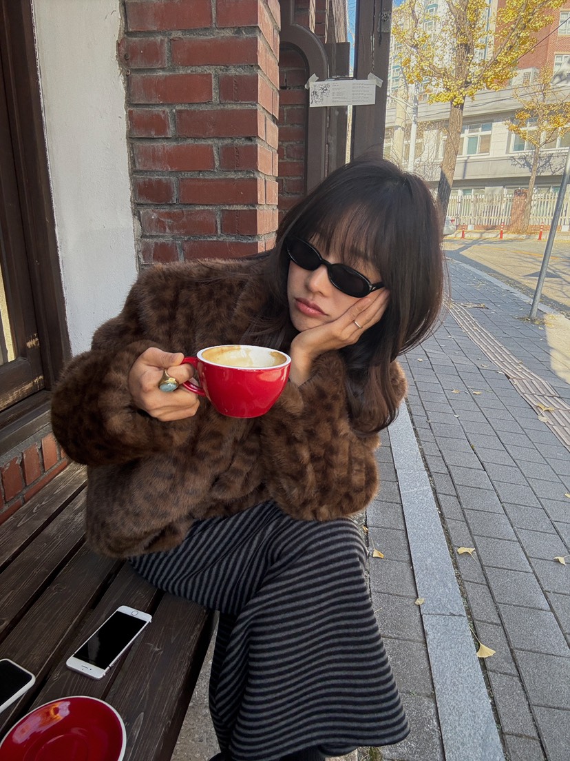 CAMEL-P韓國代購㊣女裝新款25秋冬夾克Came_l 家夾克