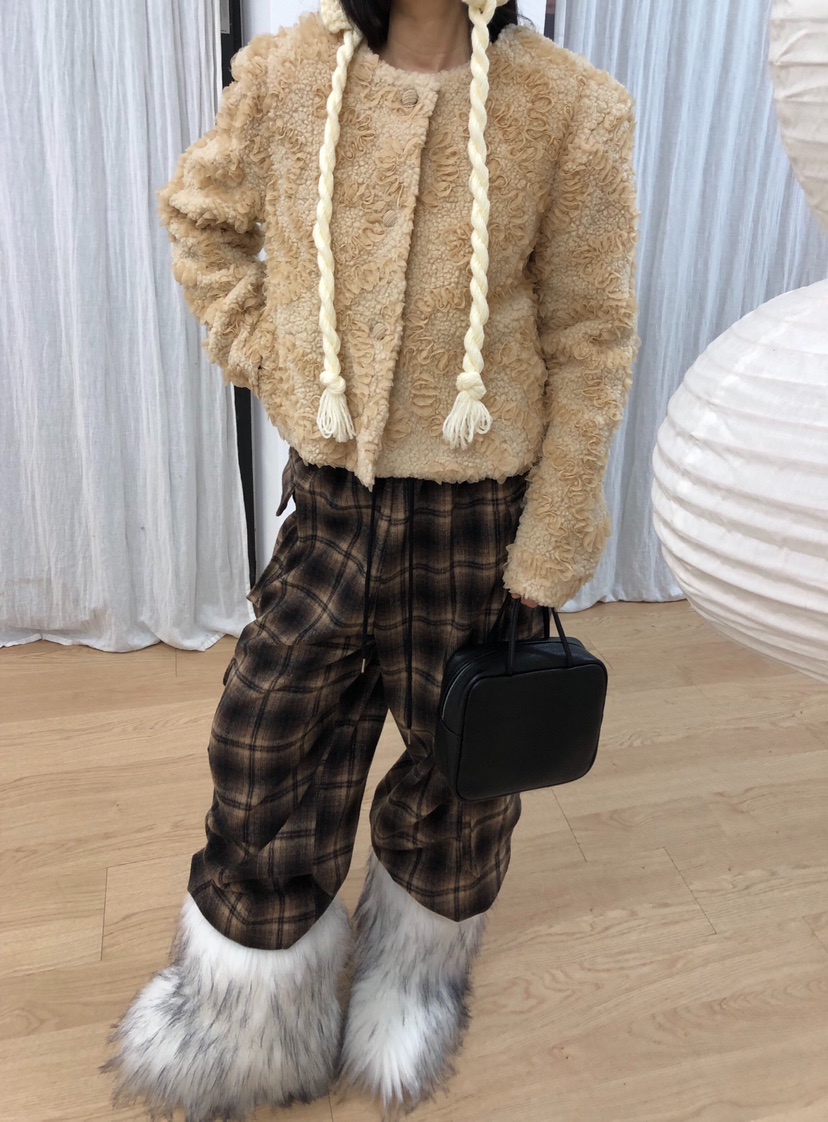 MELTED-P韓國代購㊣女士新品熱賣職業時尚推薦人氣真品休閑褲MELTED-P休閑褲