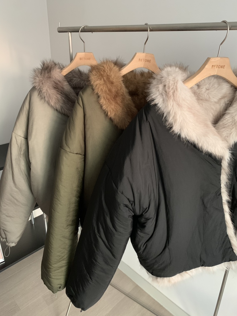 BETONE東大門㊣代購女士新品休閑時尚職業25秋冬短款棉服填充BETONE短款棉服