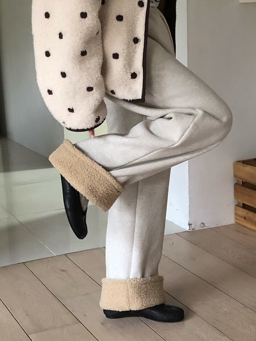 ONDO-P東大門㊣直郵女士新款休閑職業25秋冬人氣休閑褲羊毛ONDO-P休閑褲