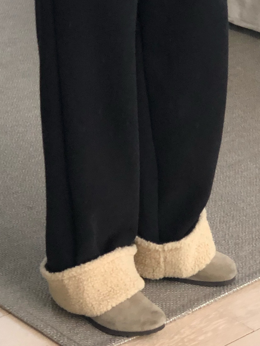 ONDO-P東大門㊣直郵女士新款休閑職業25秋冬人氣休閑褲羊毛ONDO-P休閑褲