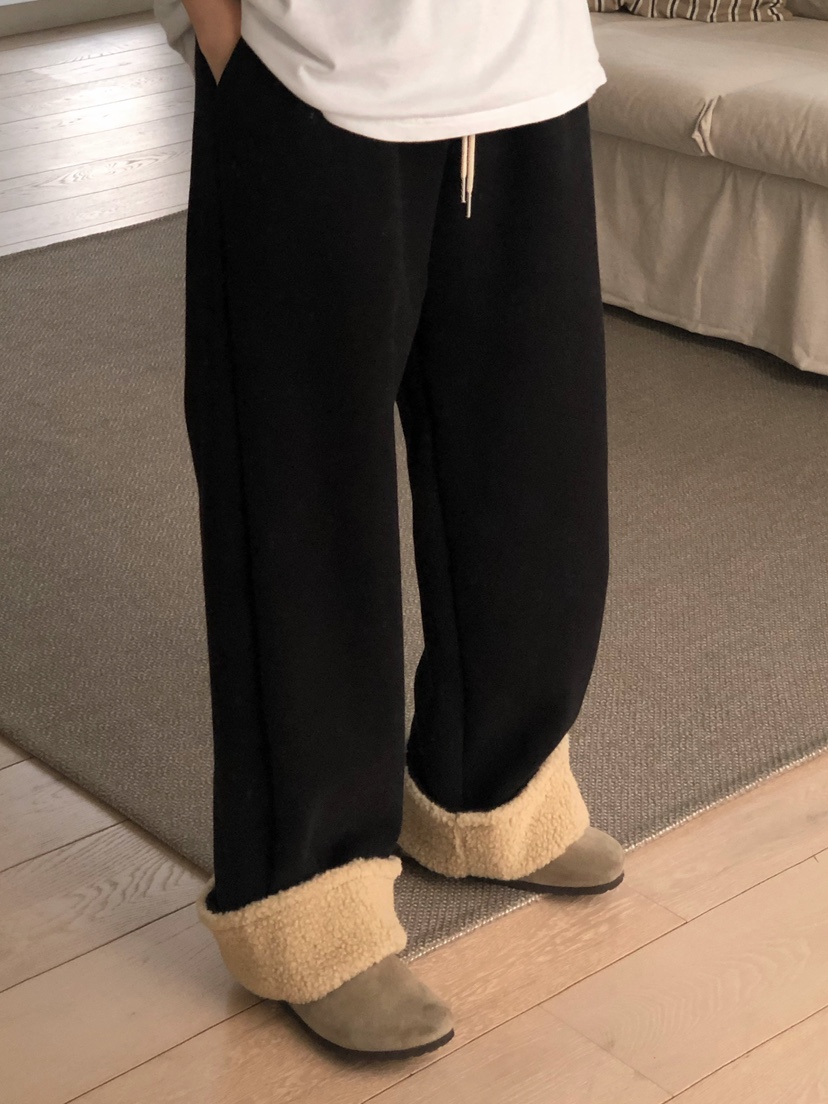 ONDO-P東大門㊣直郵女士新款休閑職業25秋冬人氣休閑褲羊毛ONDO-P休閑褲