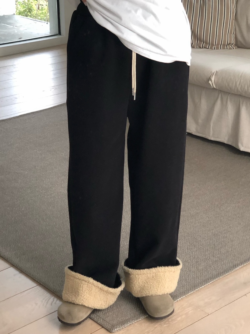 ONDO-P東大門㊣直郵女士新款休閑職業25秋冬人氣休閑褲羊毛ONDO-P休閑褲