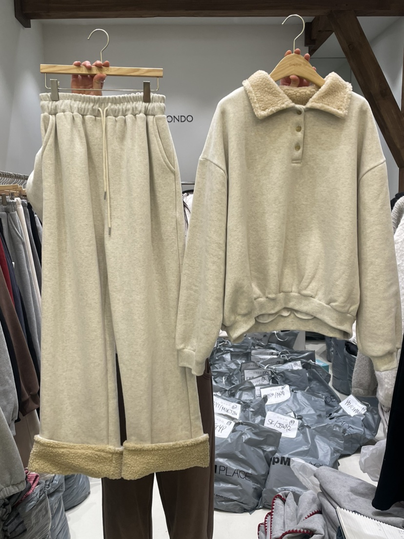 ONDO-P東大門㊣直郵女士新款休閑職業25秋冬人氣休閑褲羊毛ONDO-P休閑褲