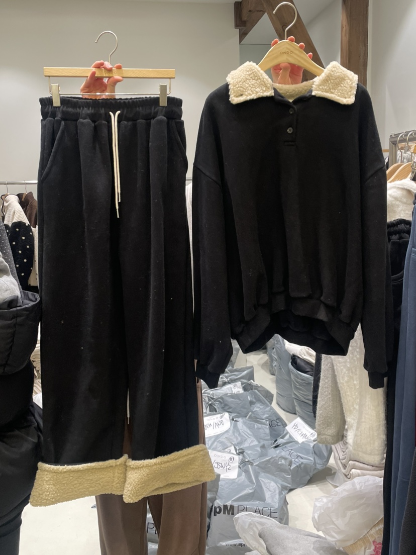 ONDO-P東大門㊣直郵女士新款休閑職業25秋冬人氣休閑褲羊毛ONDO-P休閑褲