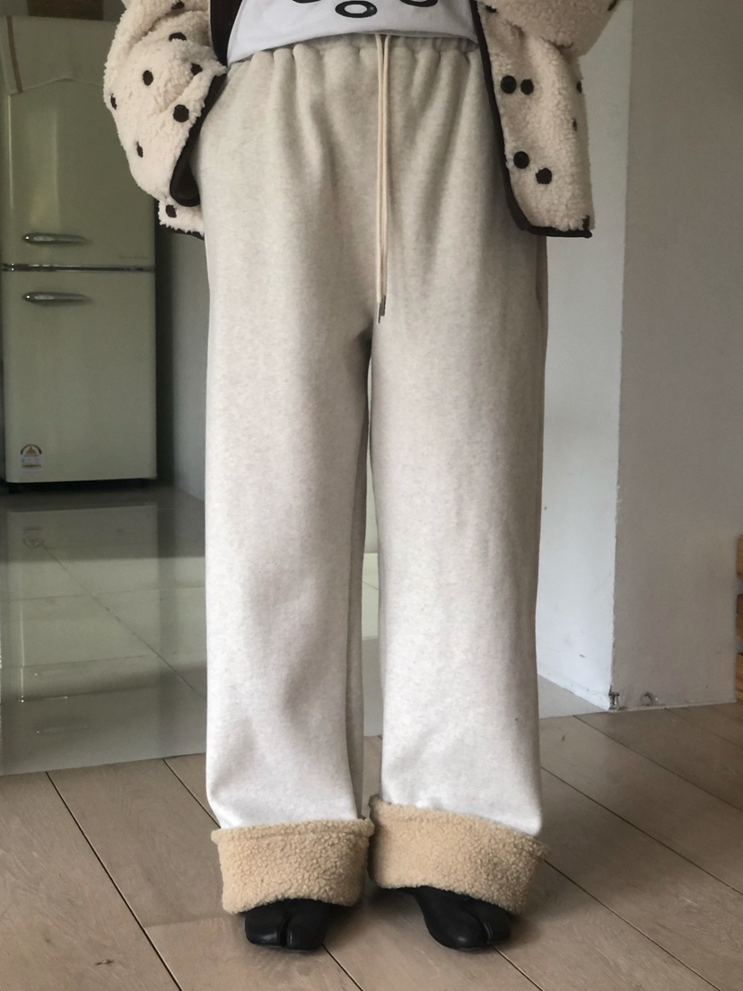 ONDO-P東大門㊣直郵女士新款休閑職業25秋冬人氣休閑褲羊毛ONDO-P休閑褲圖色2