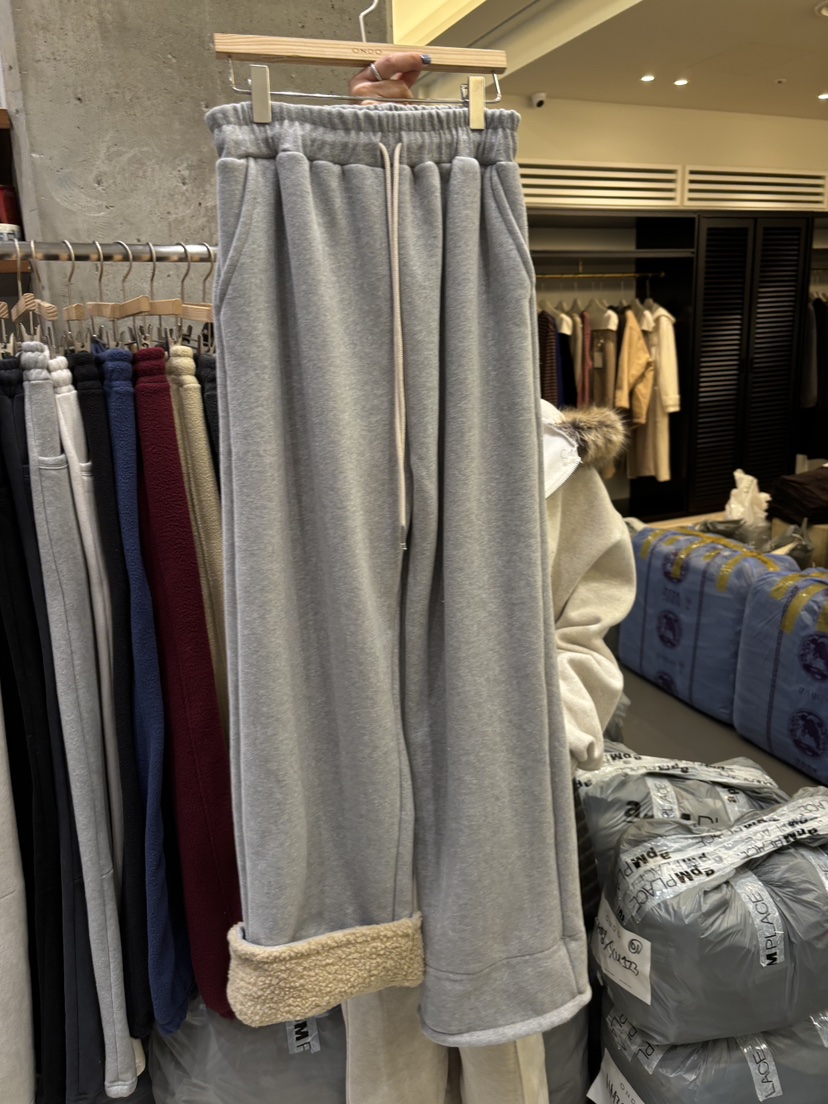 ONDO-P東大門㊣直郵女士新款休閑職業25秋冬人氣休閑褲羊毛ONDO-P休閑褲圖色3