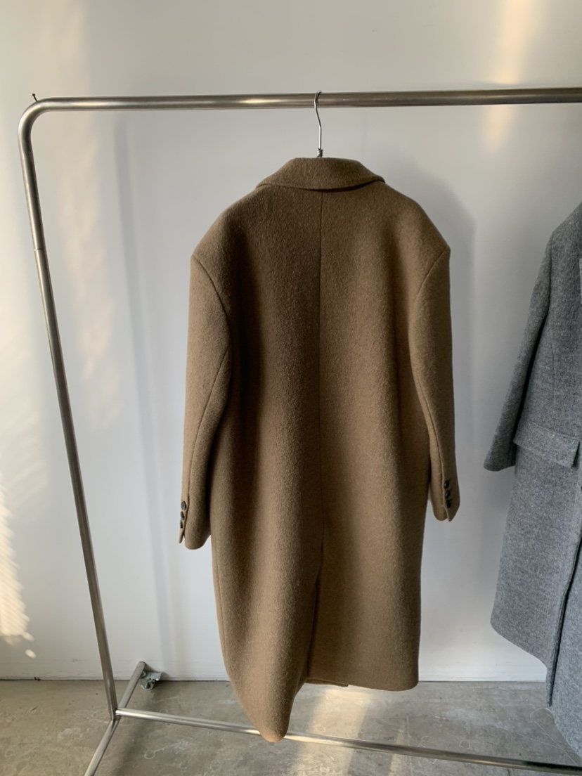 BETONE韓國代購㊣女士新品熱賣25秋冬職業時尚休閑中長款大衣BETONE中長款大衣