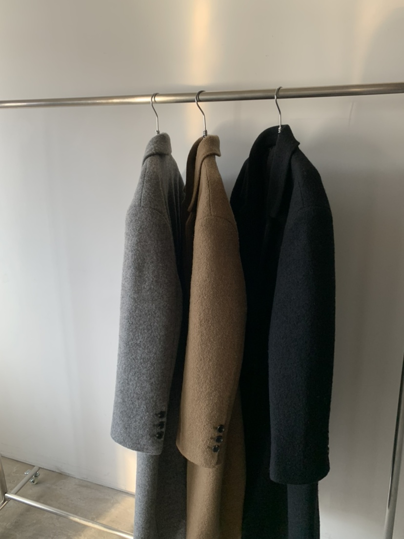 BETONE韓國代購㊣女士新品熱賣25秋冬職業時尚休閑中長款大衣BETONE中長款大衣