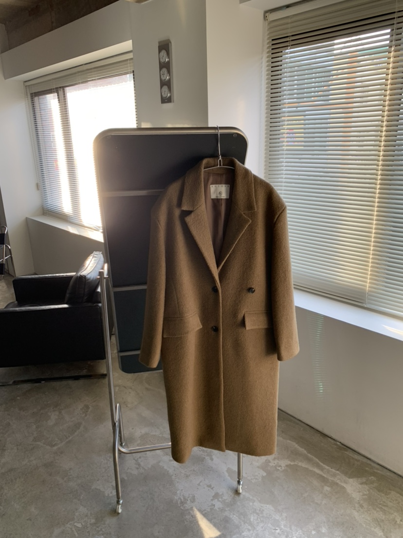 BETONE韓國代購㊣女士新品熱賣25秋冬職業時尚休閑中長款大衣BETONE中長款大衣