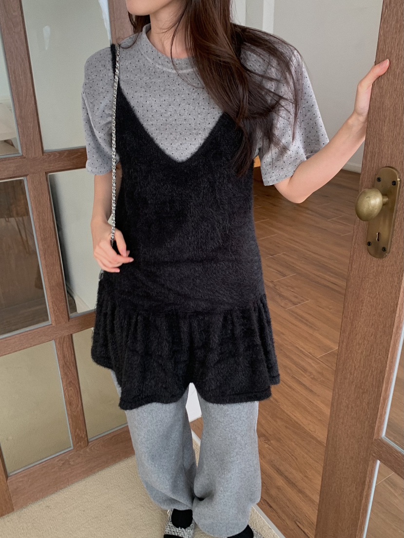 CAMEL-P東大門㊣直郵女士新款25秋冬連衣裙安哥拉Came_l 家連衣裙