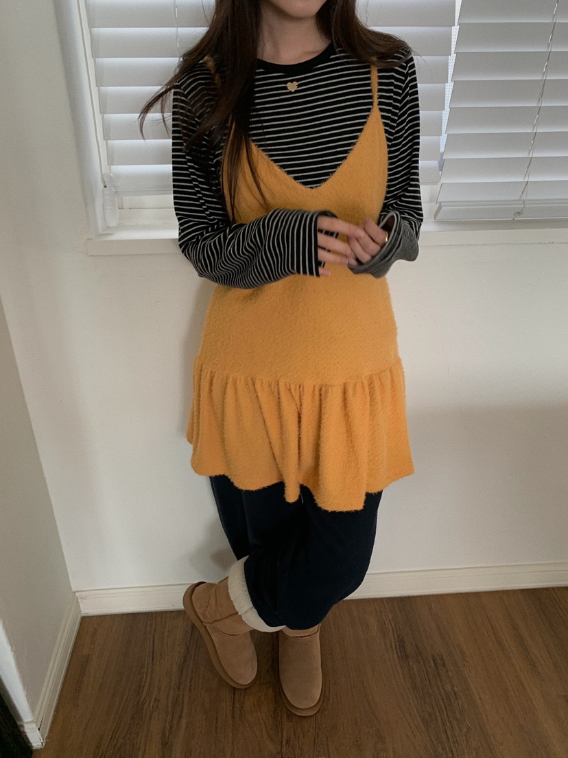 CAMEL-P東大門㊣直郵女士新款25秋冬連衣裙安哥拉Came_l 家連衣裙