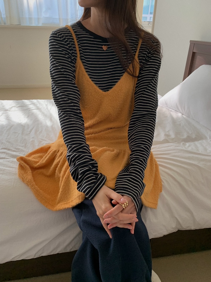 CAMEL-P東大門㊣直郵女士新款25秋冬連衣裙安哥拉Came_l 家連衣裙