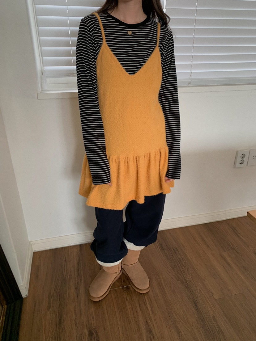 CAMEL-P東大門㊣直郵女士新款25秋冬連衣裙安哥拉Came_l 家連衣裙