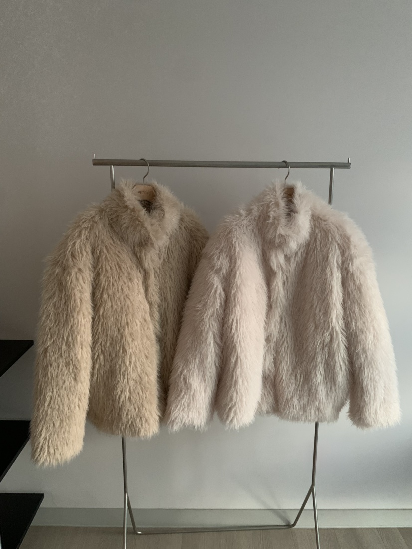 BETONE東大門㊣代購女士新品職業真品人氣休閑短款大衣羊毛皮BETONE短款大衣