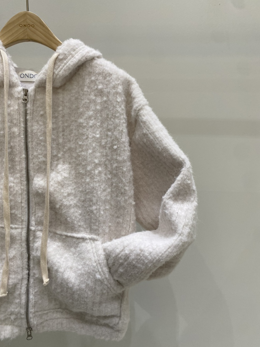 ONDO-P東大門㊣代購女士新款人氣時尚真品25秋冬夾克連帽拉鏈衫ONDO-P夾克